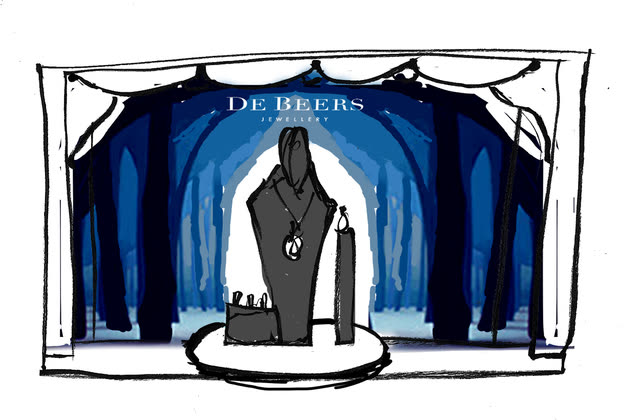 'DeBeers' - Winter Windows - image 2