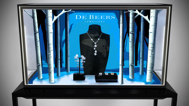 'DeBeers' - Winter Windows - image 3