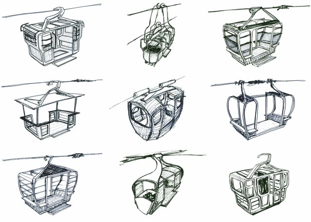 'Pan' - Cable Car