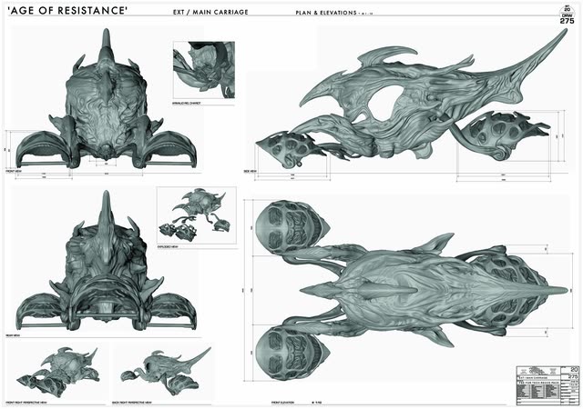 'The Dark Crystal' - Skeksis Carriage
