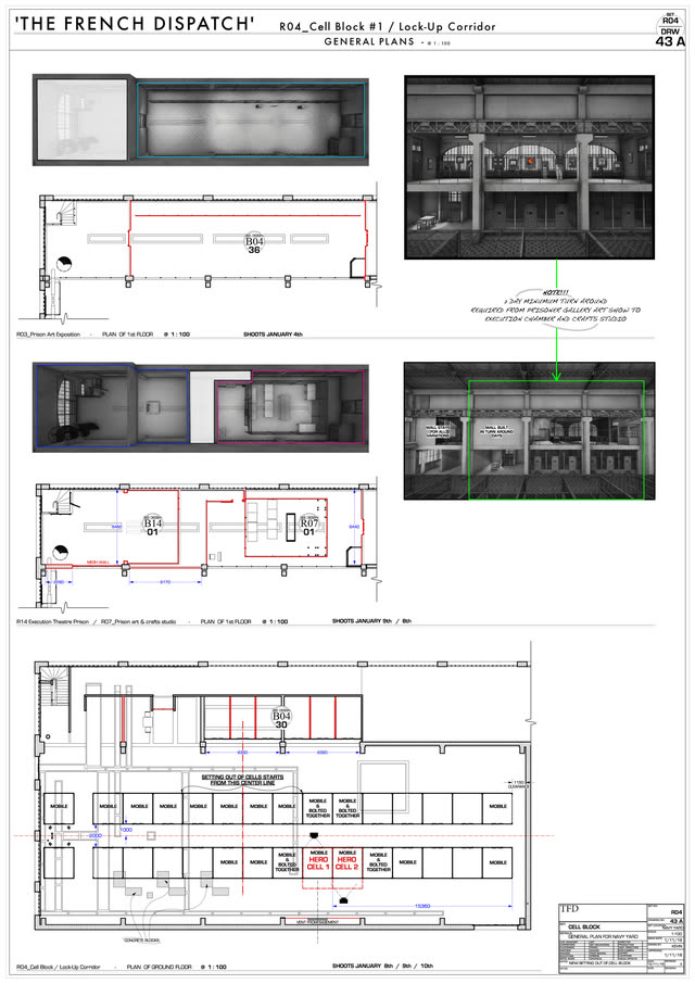 'The French Dispatch' - Prison Sets - image 7