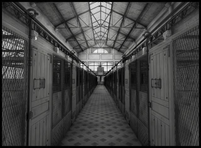 'The French Dispatch' - Prison Sets